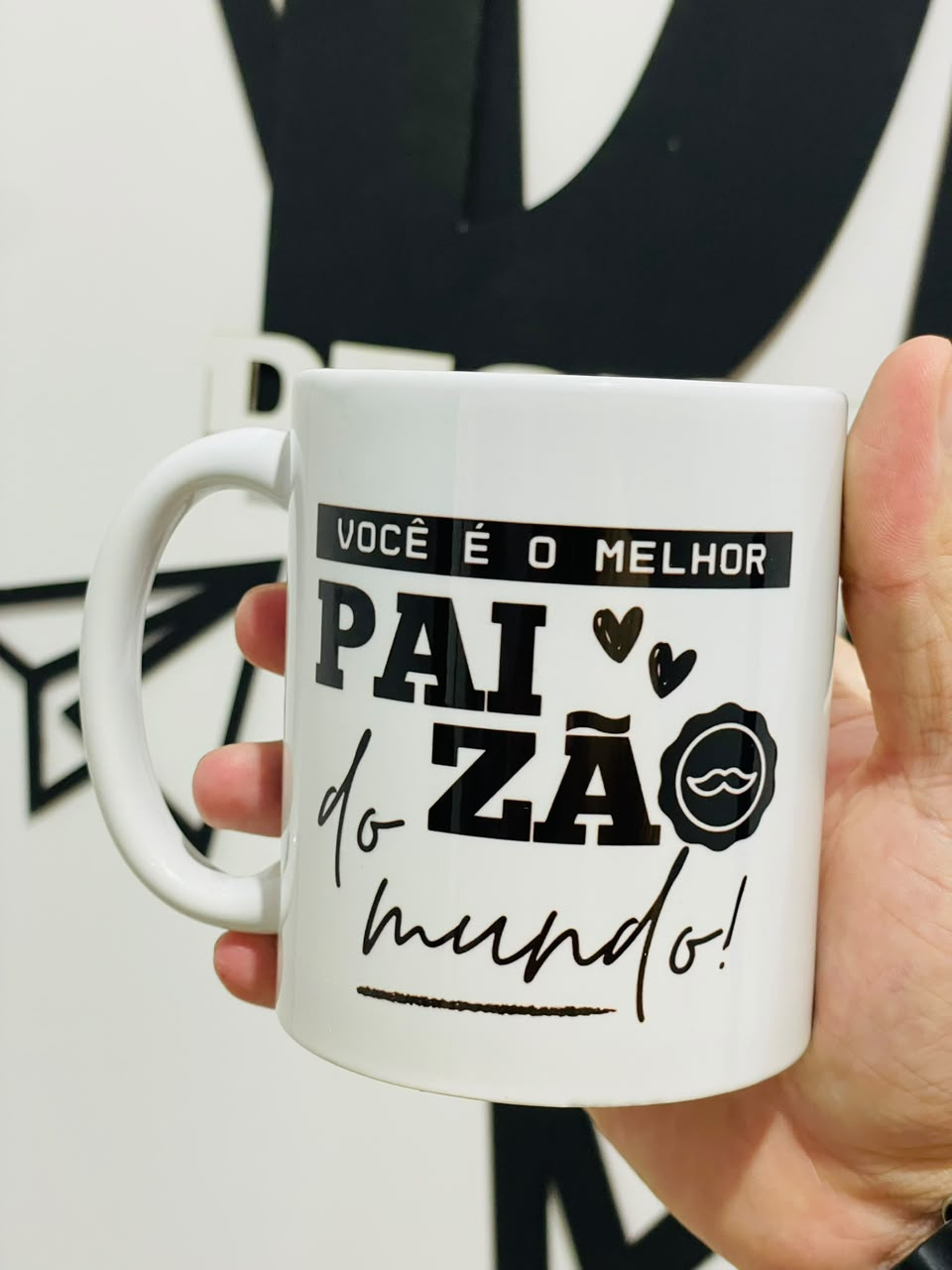 Caneca personalizada para o Dia dos Pais