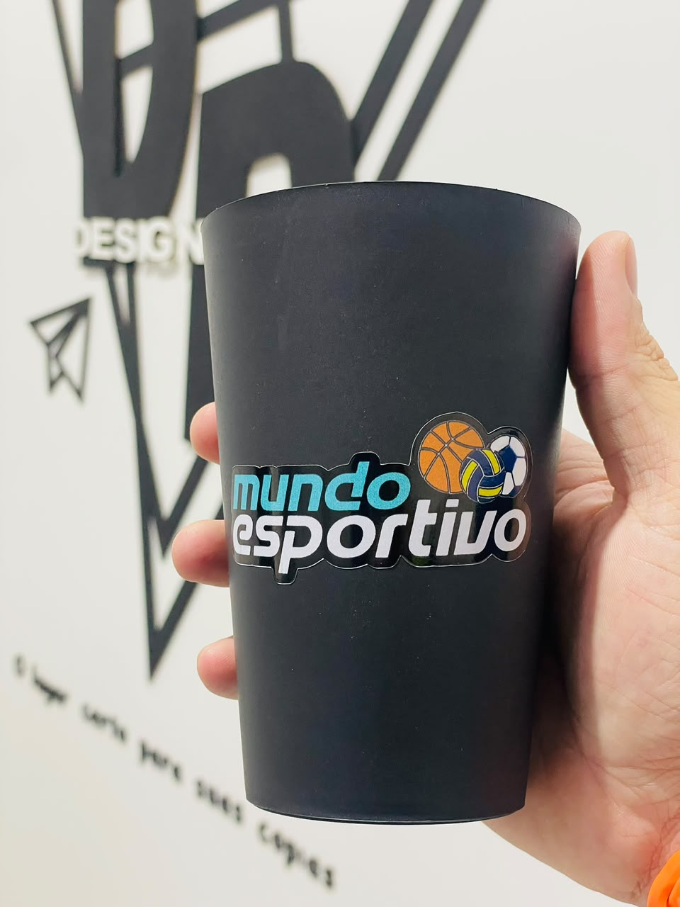 Copo personalizado esportivo