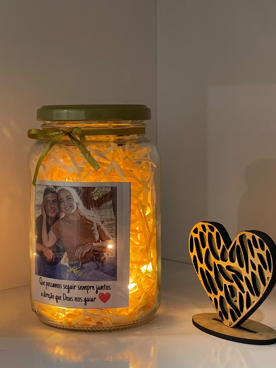 Luminária personalizada com foto