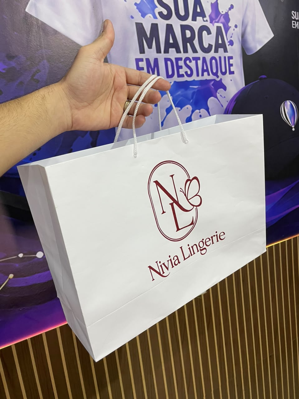 Sacola personalizada